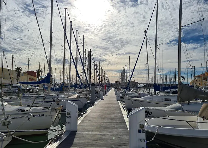 شقة Beau T2 Climatise Pour 4 Pers., Terrasse Et Parking A Port - Fr-1-727-29 *