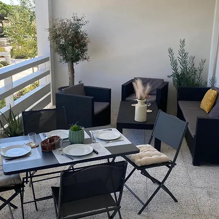 Beau T2 Climatise Pour 4 Pers., Terrasse Et Parking A Port - Fr-1-727-29 Apartmán *