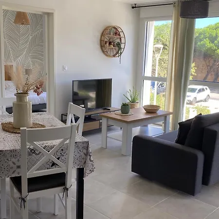 Beau T2 Climatise Pour 4 Pers., Terrasse Et Parking A Port - Fr-1-727-29 Apartmán