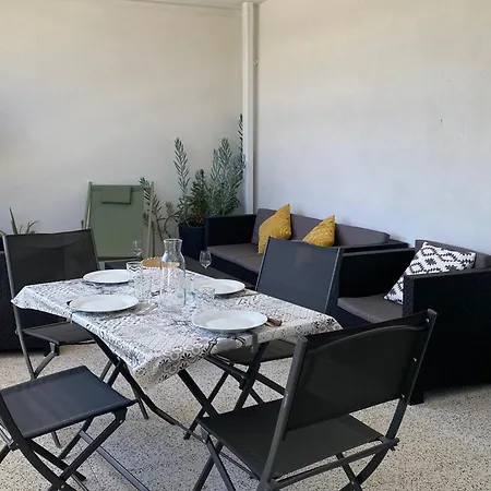 Beau T2 Climatise Pour 4 Pers., Terrasse Et Parking A Port - Fr-1-727-29 Apartment Leucate