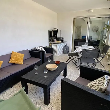 Apartment Beau T2 Climatise Pour 4 Pers., Terrasse Et Parking A Port - Fr-1-727-29 Leucate